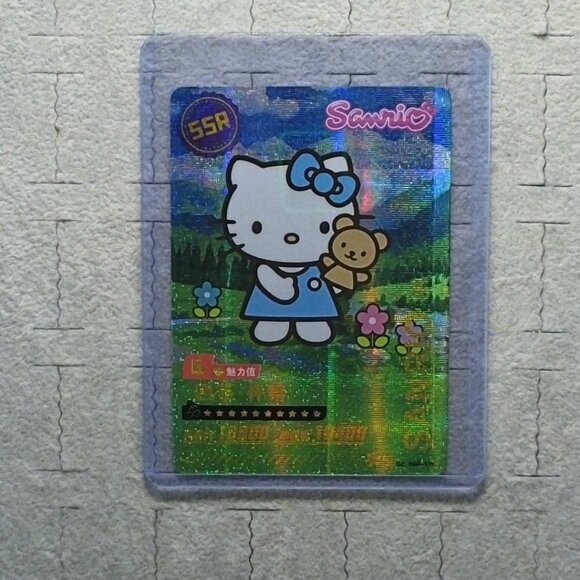 Sanrio Character Hello Kitty Wave 6 Booser Set - 13 Piece With Top Load Sleeve - Picture 5 of 16